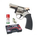 Revolver a Salve Chrome CF Firearms Competitive 2” Cal. 380